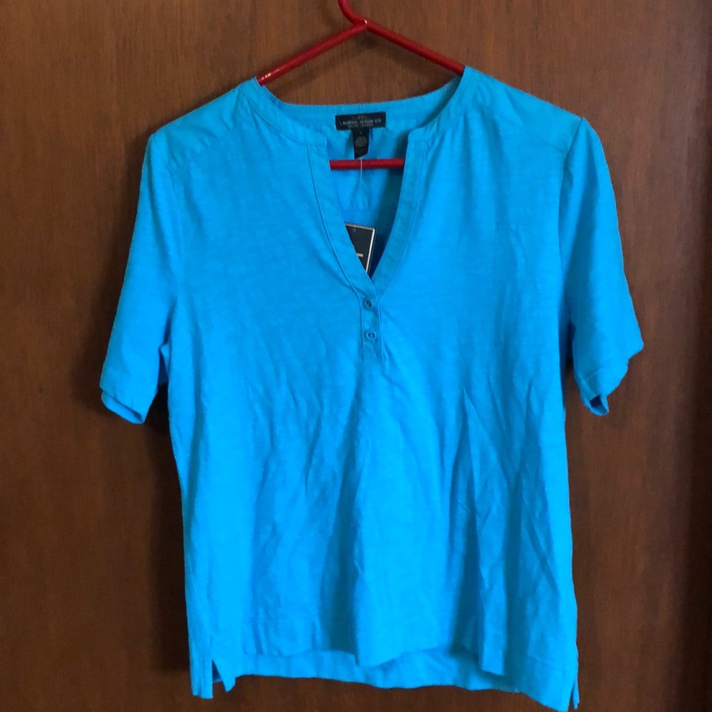 Lauren jeans.  NWT size L.  Royal blue